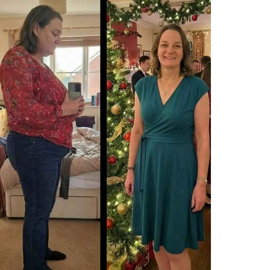 Client transformation result for the fat loss map weight loss program