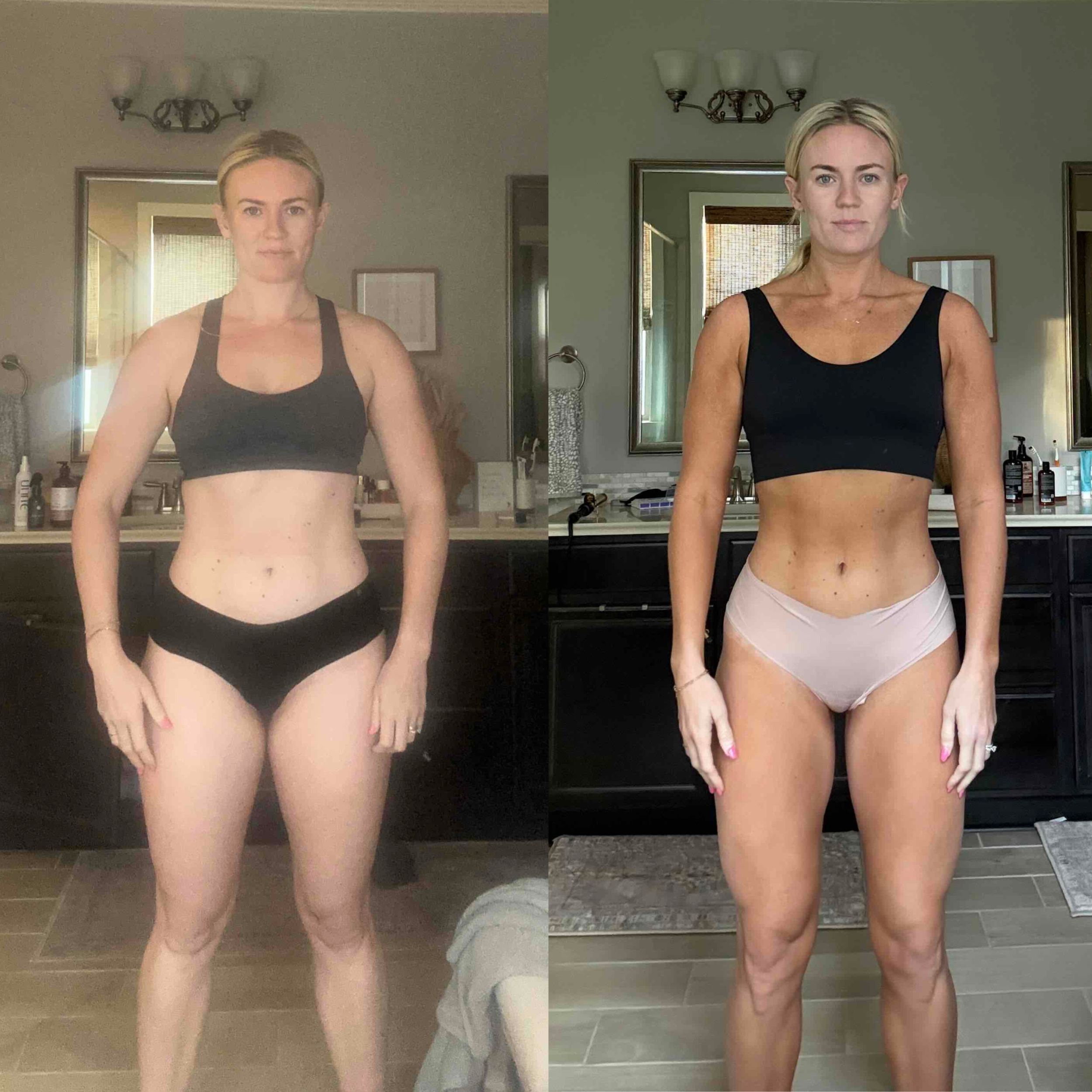 Competition client on stage