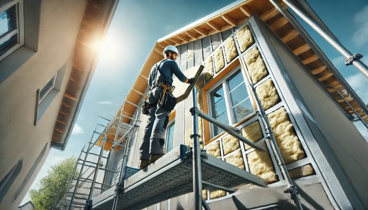 A group of small boats floating on top of a lake