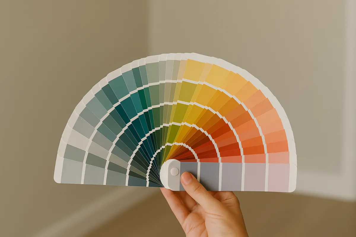 red blue and white abstract painting