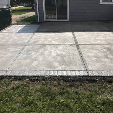 Great Fall Concrete builds and installs Patio