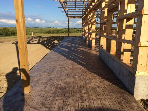 Great Fall Concrete builds and installs Slab