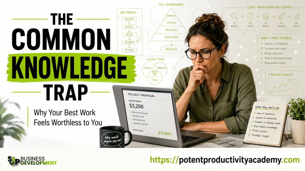 The Common Knowledge Trap: Why Your Expertise Feels Worthless