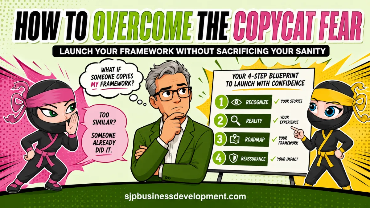 How to Overcome the "Copycat Fear" and Launch Your Framework (Without Sacrificing Your Sanity)