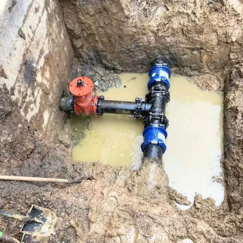 closeup of a sewer line that needs to be repaired in spring hill, ks