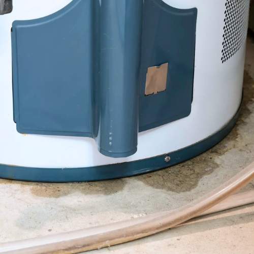 a leaking hot water heater in spring hill, ks