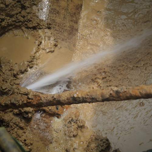 water line in need of repair in olathe, ks