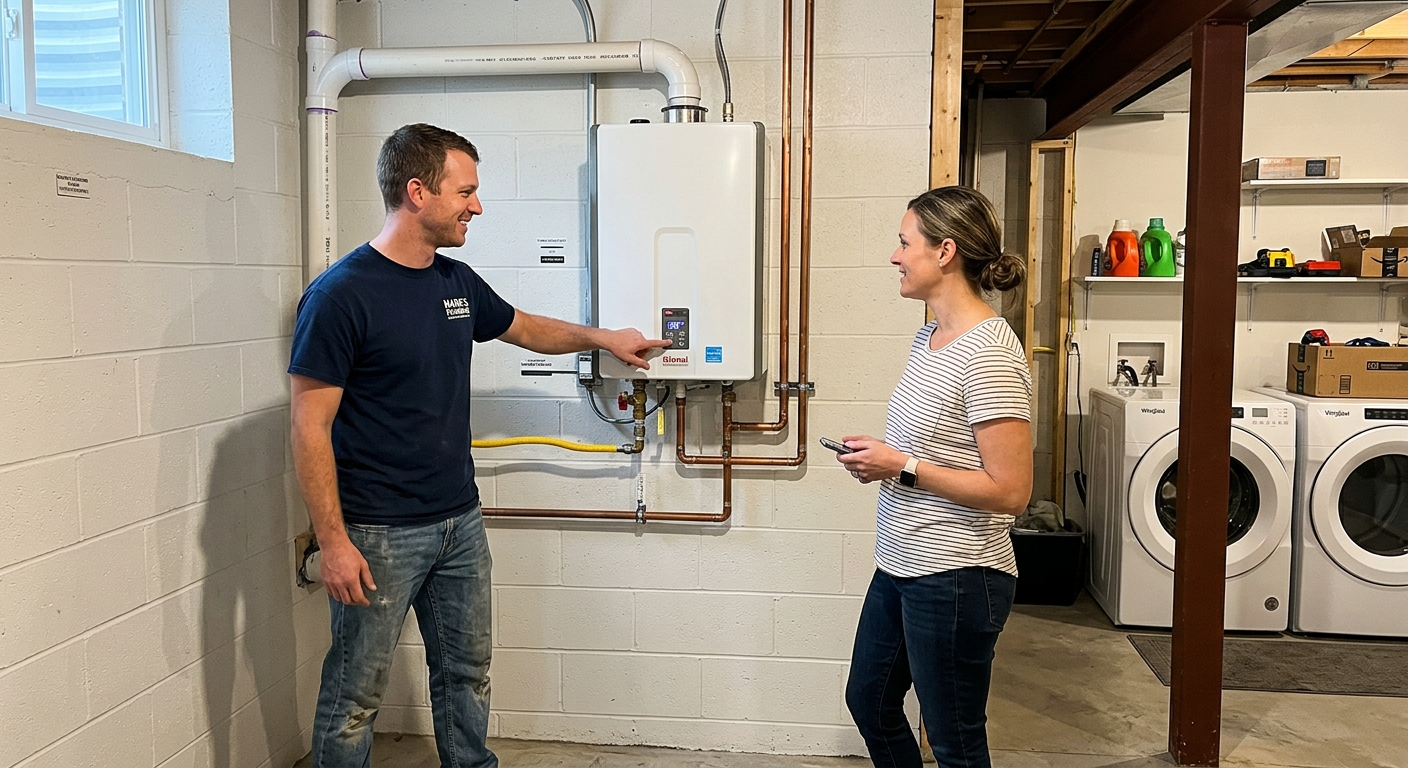 Tankless Water Heater Not Keeping Up? Flushing vs. Repair in Spring Hill