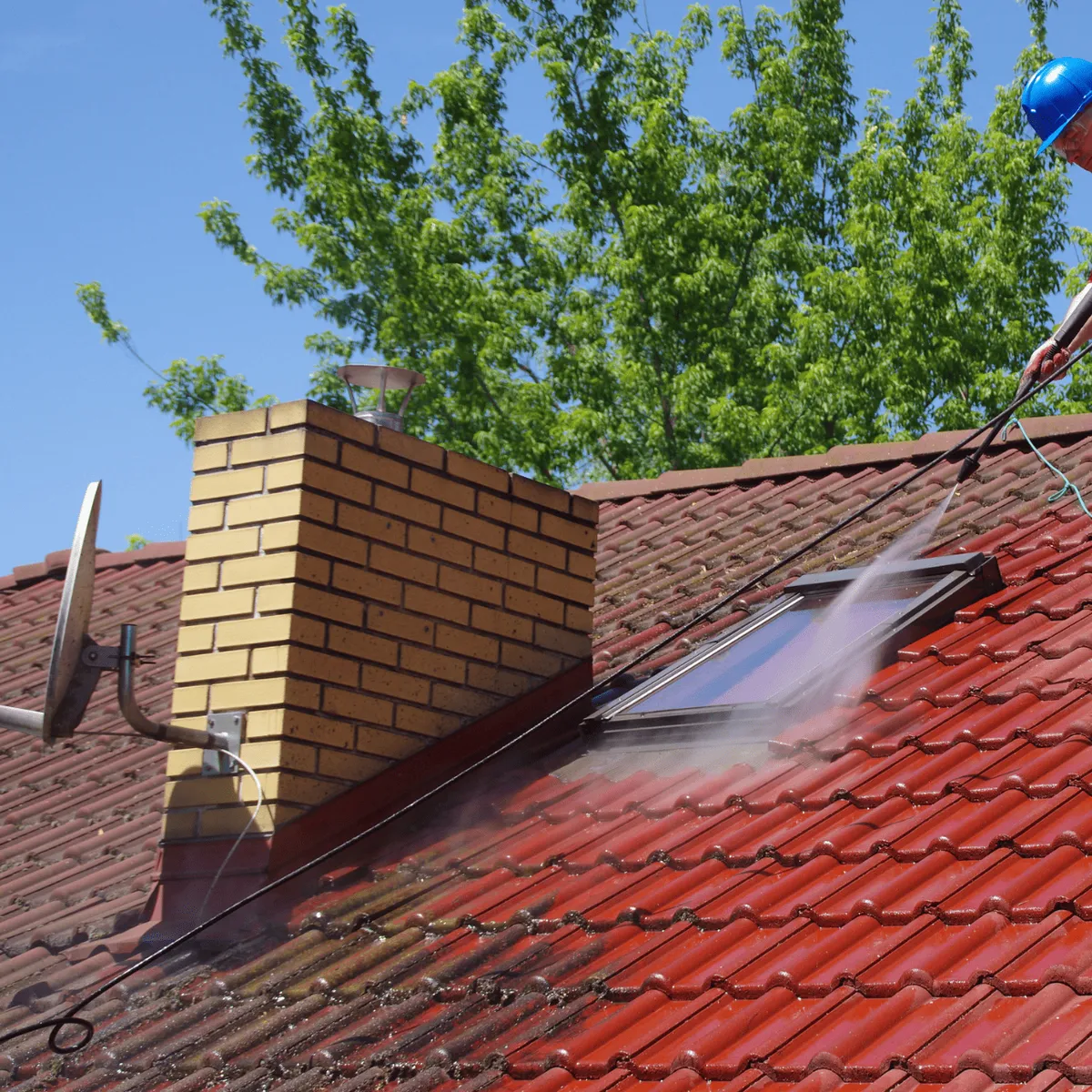 Adelaide Hills Roof Soft Wash / Roof Cleaning
