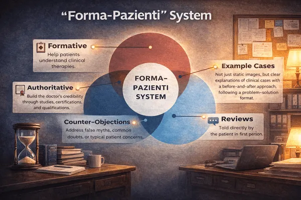 Framework FACER della Dott.ssa Rossella Giordano il sistema Forma Pazienti con stile grafico