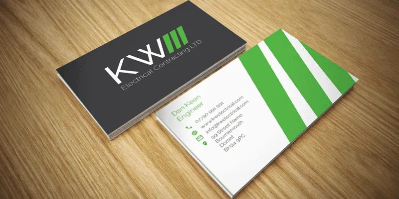 business card design bournemouth