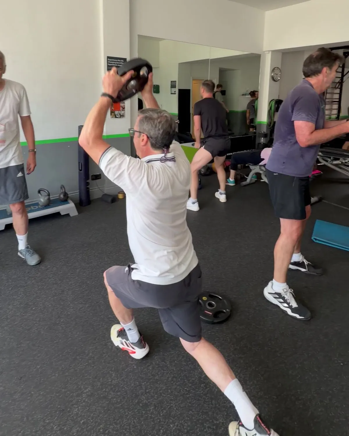Coach-led strength class