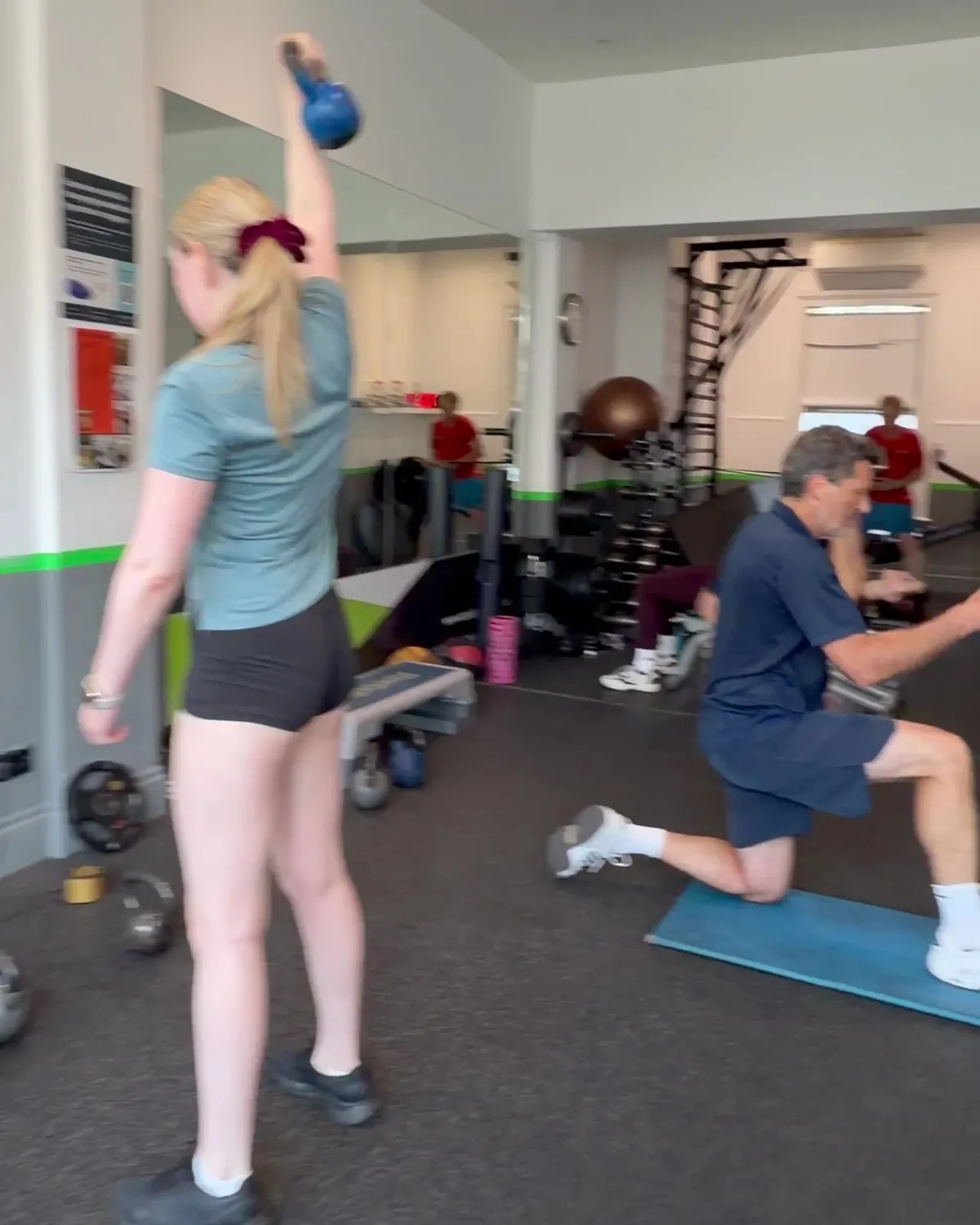 Coached kettlebell training at Ace Fitness