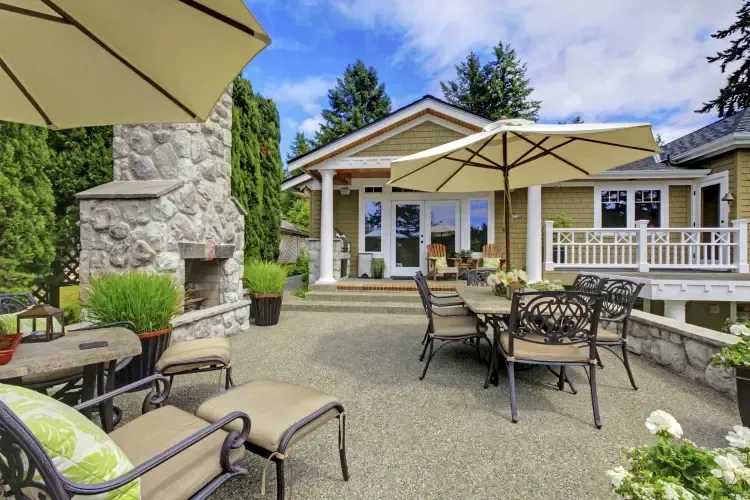Vancouver Concrete builds and installs Patio