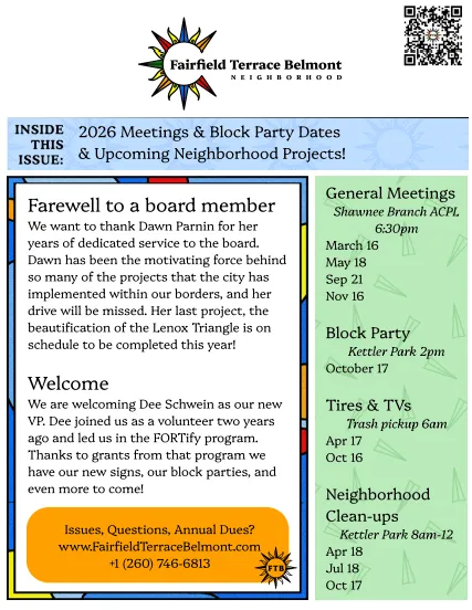 2026 Spring Newsletter