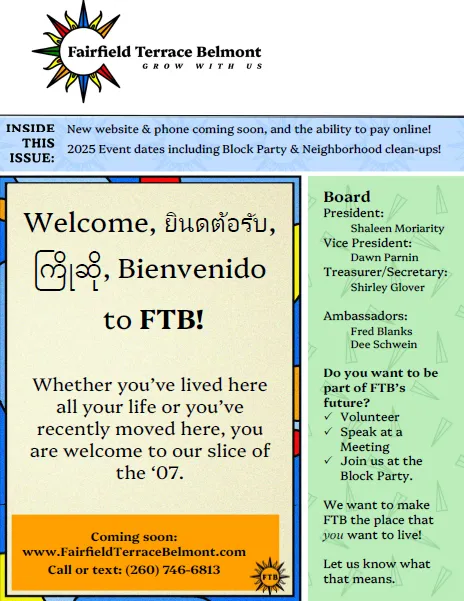 2025 Spring Newsletter