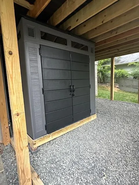 Lemberg Construction - External Shed Install