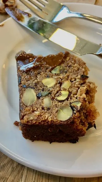 Macadamia, Walnut, and Carob Brownies by Be in the Kitchen