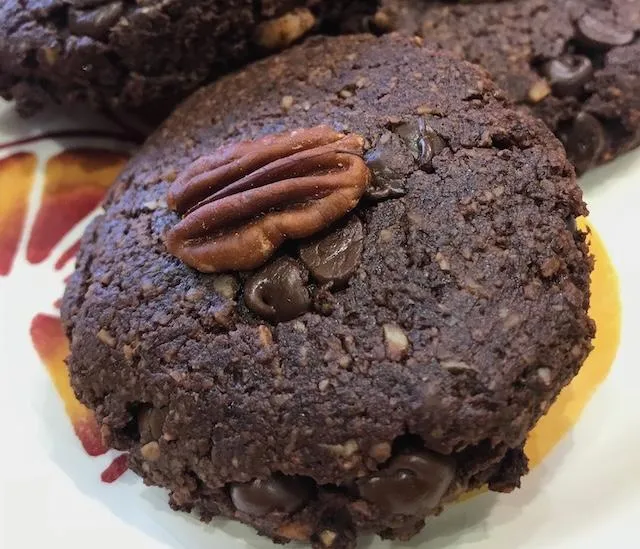 Choc Fudge Nut Cookies by Be in the Kitchen