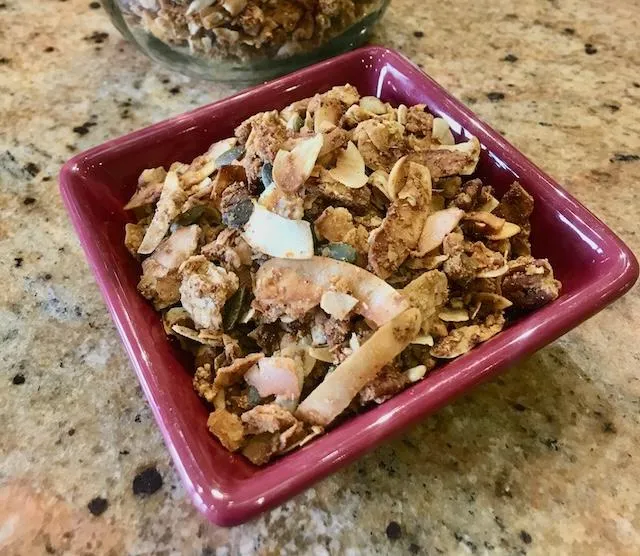 Grain free Granola by Be in the Kitchen