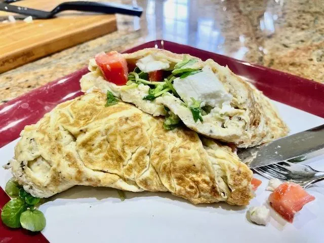 Omelette Wrap by Be in the Kitchen 