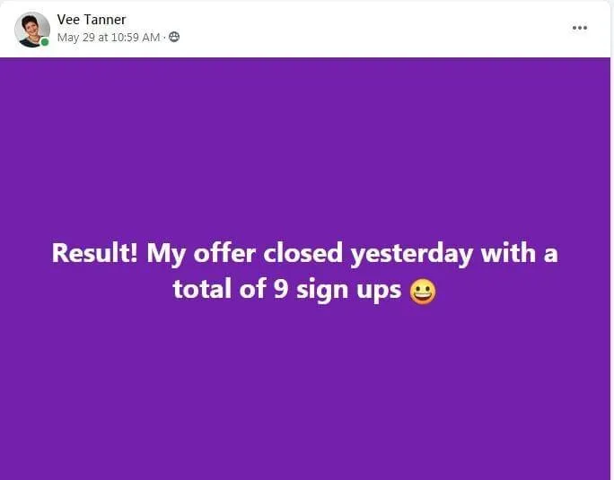 Copywriting Academy Feedback Vee Tanner