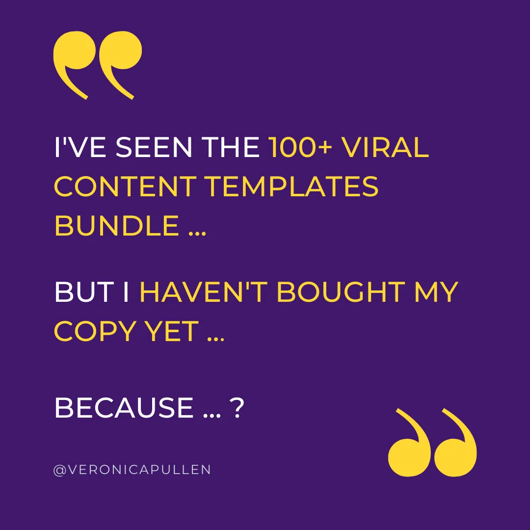 6 Benefits of the Viral Content Templates for Introverts Graphic