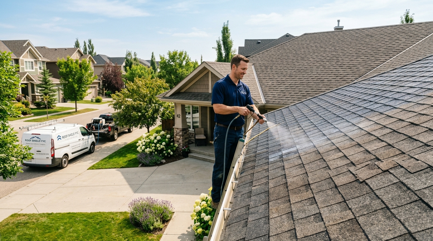 Bio-Based Roof Rejuvenation Treatment Benefits in Calgary
