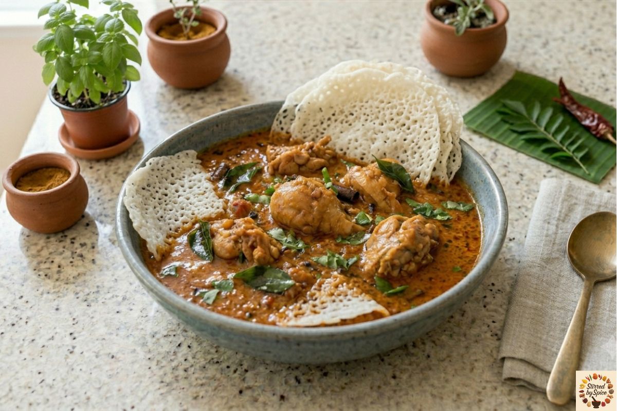 Snake Gourd Poriyal (Pudalangai Poriyal), a South Indian stir-fry made with finely chopped snake gourd, lentils, curry leaves, and spices, served in a ceramic bowl.