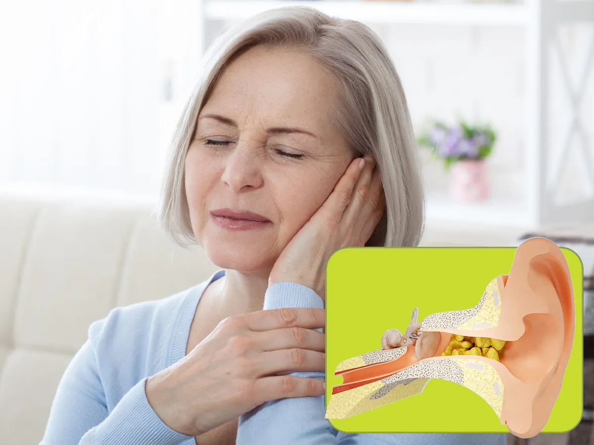 Blocked, sore or itchy ears are a sign of earwax blockage