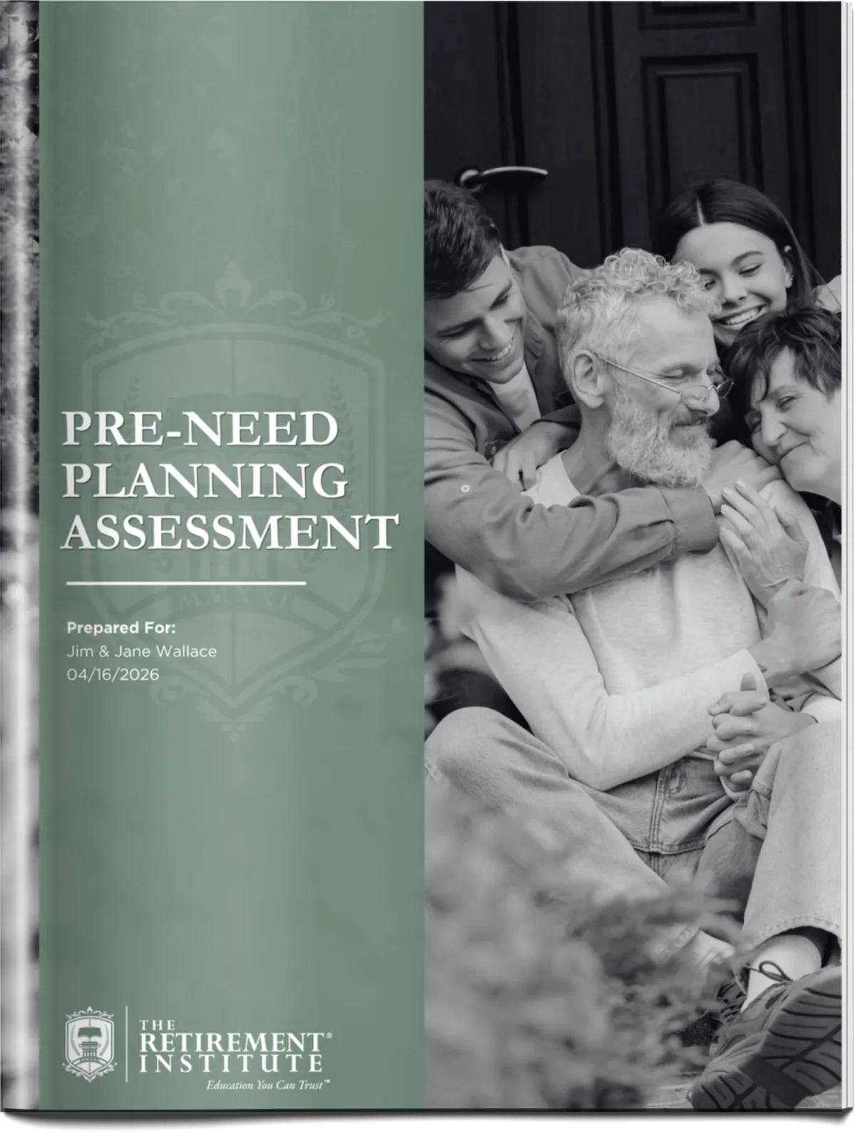 Pre-Need Planning Assessment Cover