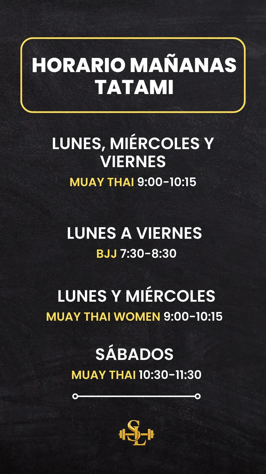 horario artes marciales madrid