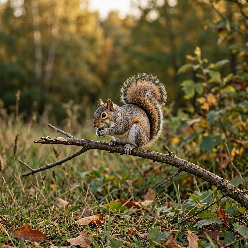 A Squirrel, Some Seeds, and the Present Moment