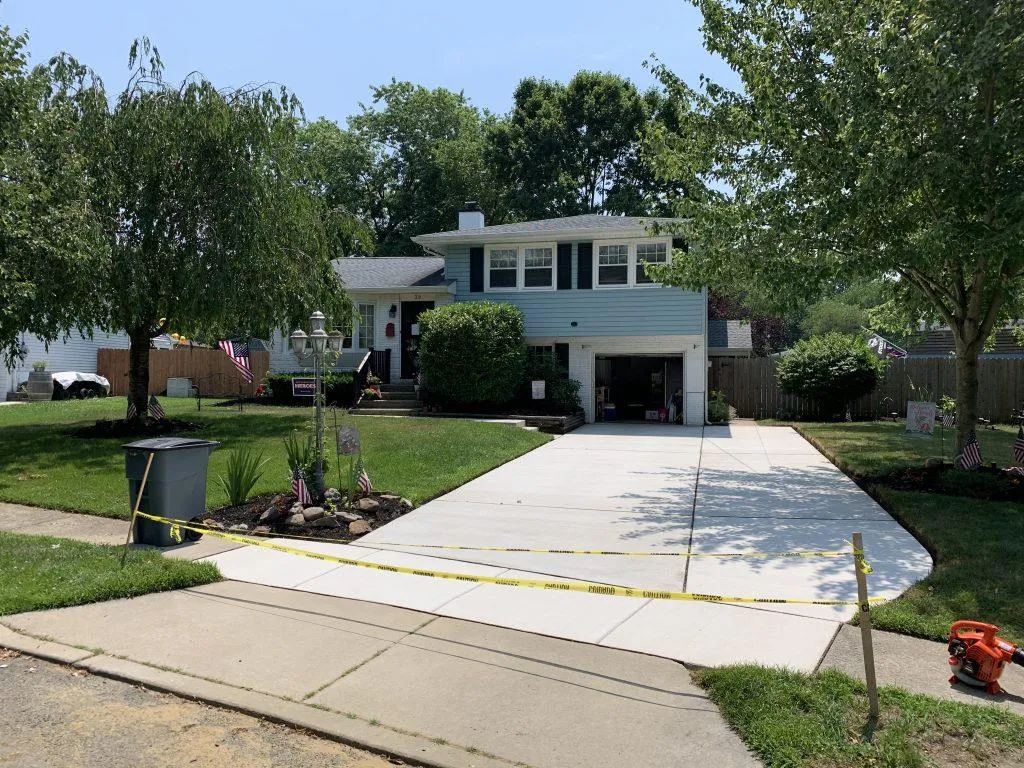 South Jersey Concrete builds and installs Driveway