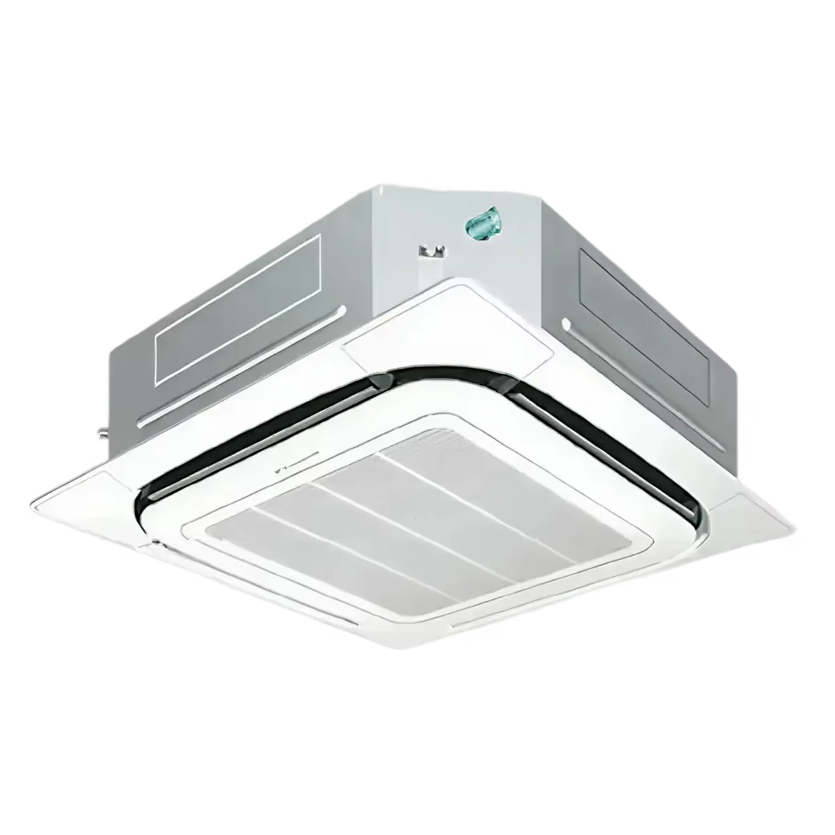 Illustration of a ceiling cassette air-conditioning unit