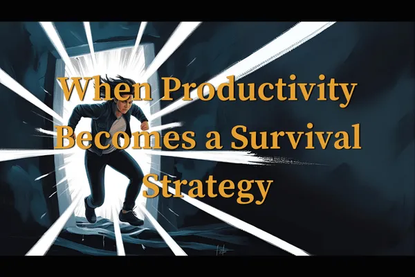 When Productivity Becomes a Survival Strategy