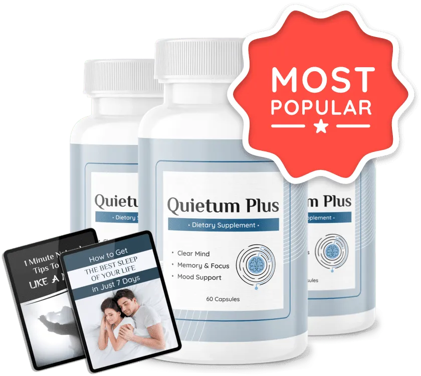 Quietum Plus 3 Bottles