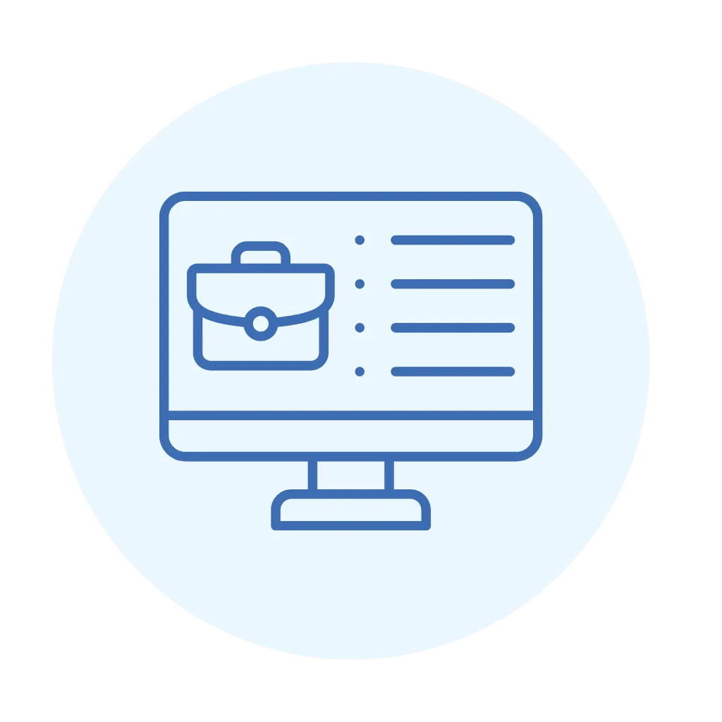 Icon image for remote, on-site & freelance options