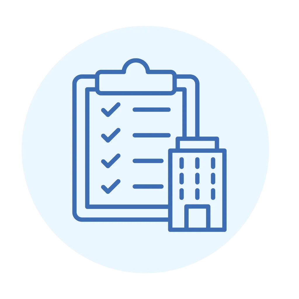 Icon image for vetted companies & platforms