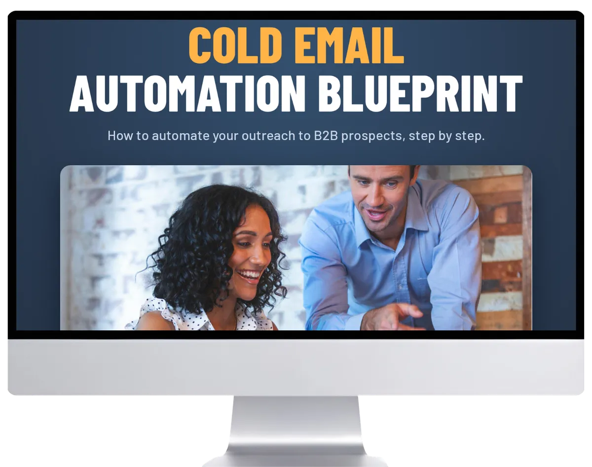B2B sales team reviewing cold email outreach results and pipeline growth