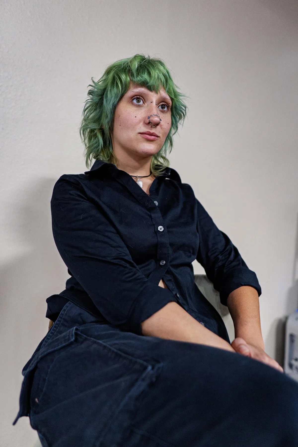 head shot of alternative hair stylist Sam tatich
