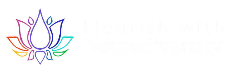 Flourish with neurodiversity logo based in bournemouth