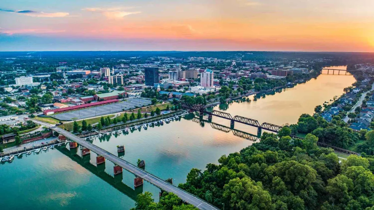 Commercial and residential roofs in Augusta