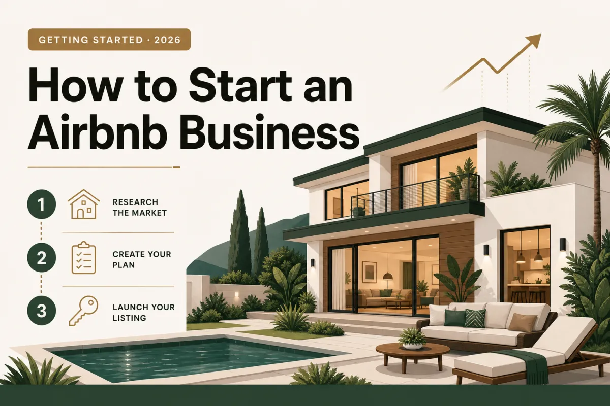 How to Start an Airbnb Business in 2026: A Step-by-Step Guide