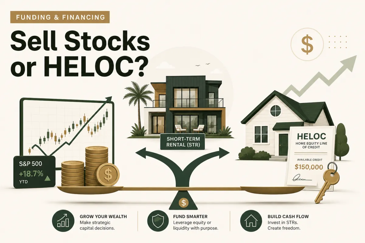 Sell Stocks or Use a HELOC to Fund an STR? (Honest Take)