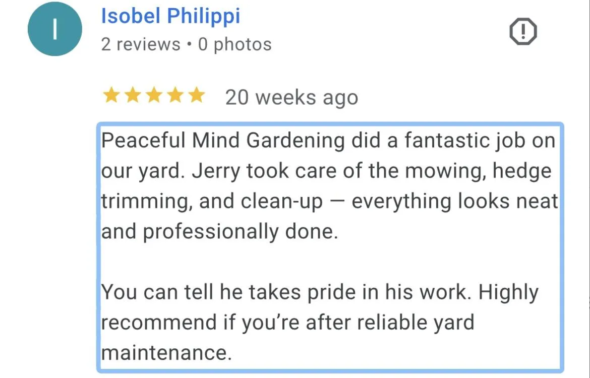 Gardening Services Ellenbrook