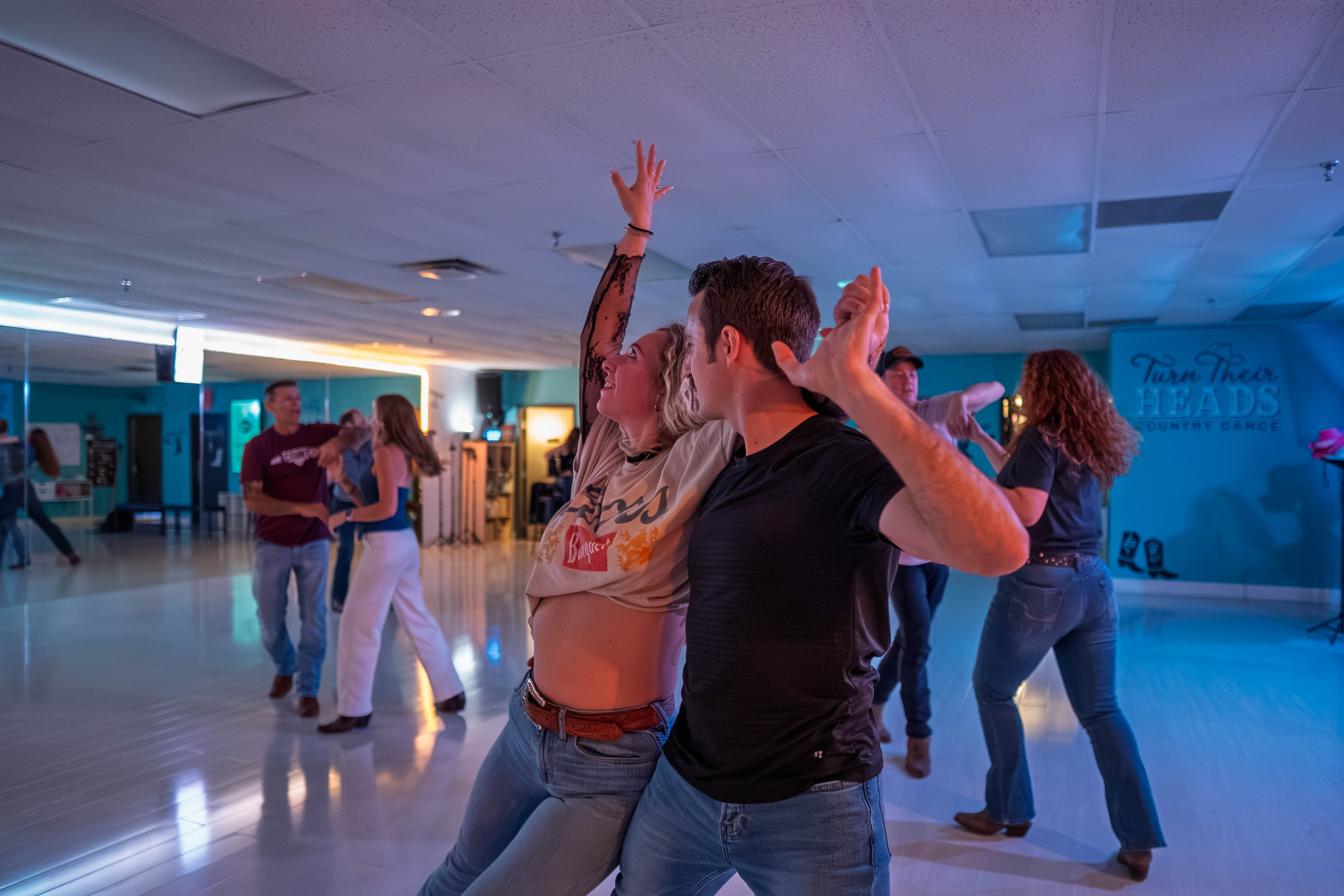 Nashville Country Swing Course Picture of Side Lean Dip