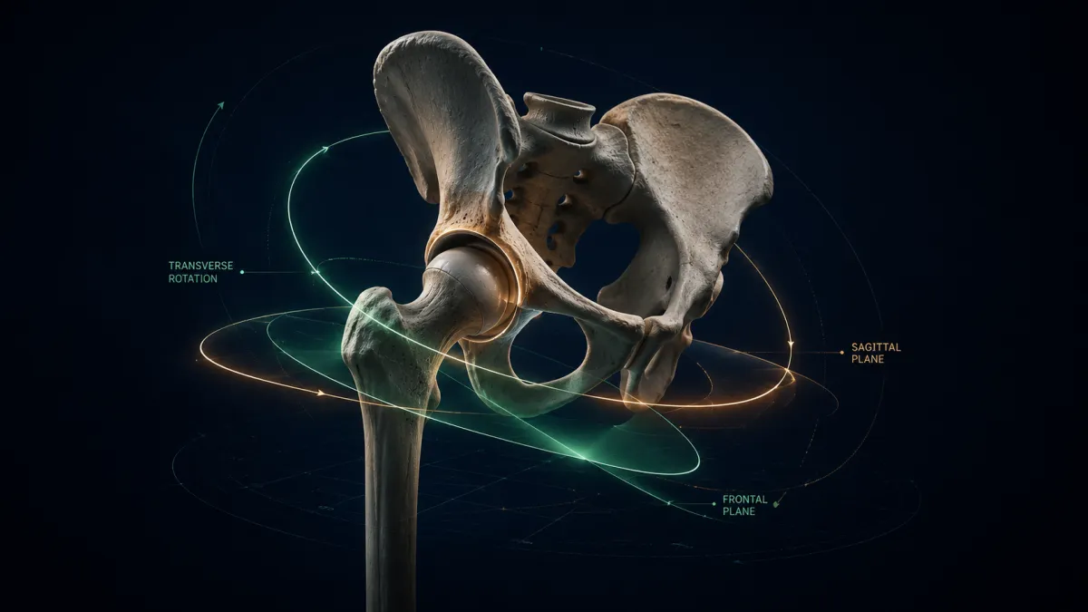 The 3D movement mechanics of the hip and pelvis