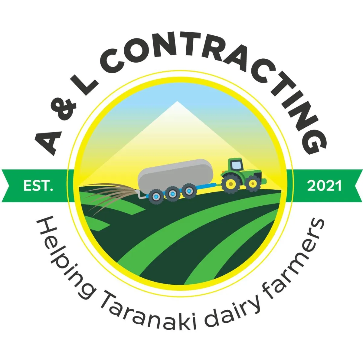 A&L Contracting NZ logo - Taranaki-based agricultural and civil contracting services