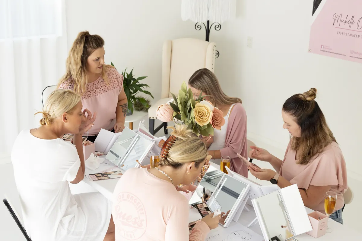 Group Makeup Lesson